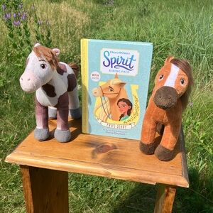Spirit Riding Free Plush Horse Set with Book